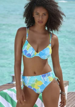 Bikinis|Sunseeker Bügel-Bikini-Top blau-grün