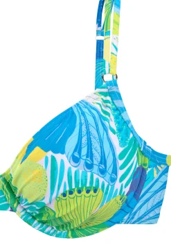 Bikinis|Sunseeker Bügel-Bikini-Top blau-grün