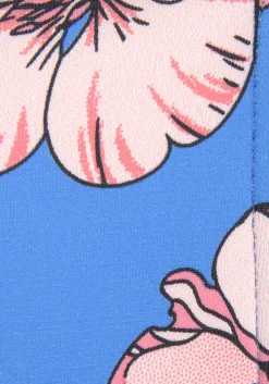 Bikinis|s.Oliver Bügel-Bikini-Top blau-bedruckt