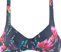 Bikinis|Sunseeker Bügel-Bikini-Top marine-bedruckt