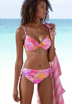 Bikinis|Sunseeker Bügel-Bikini-Top lila-orange