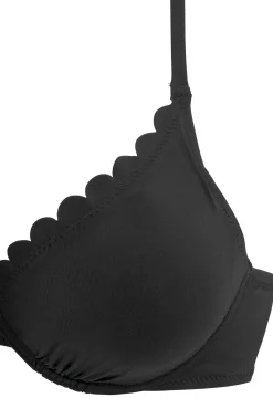 Bikinis|LASCANA Bügel-Bikini-Top schwarz