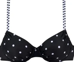 Bikinis|s.Oliver Bügel-Bikini-Top schwarz-weiß