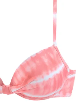 Bikinis|s.Oliver Bügel-Bikini-Top lobster-weiß