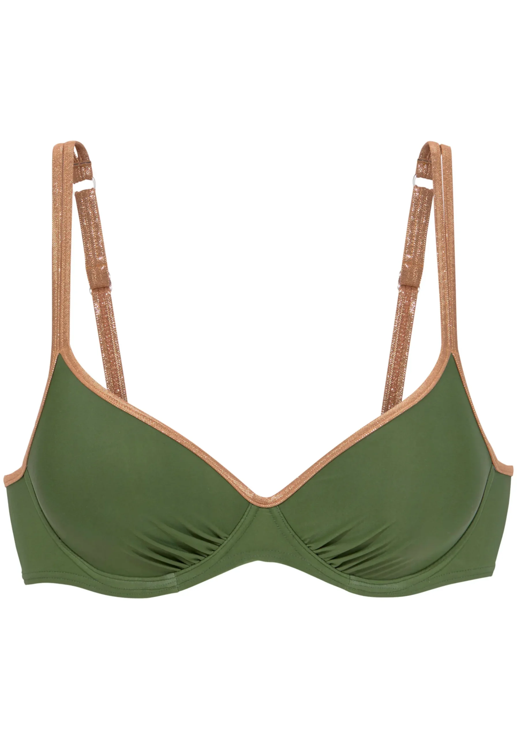 Bikinis|Bruno Banani Bügel-Bikini-Top oliv