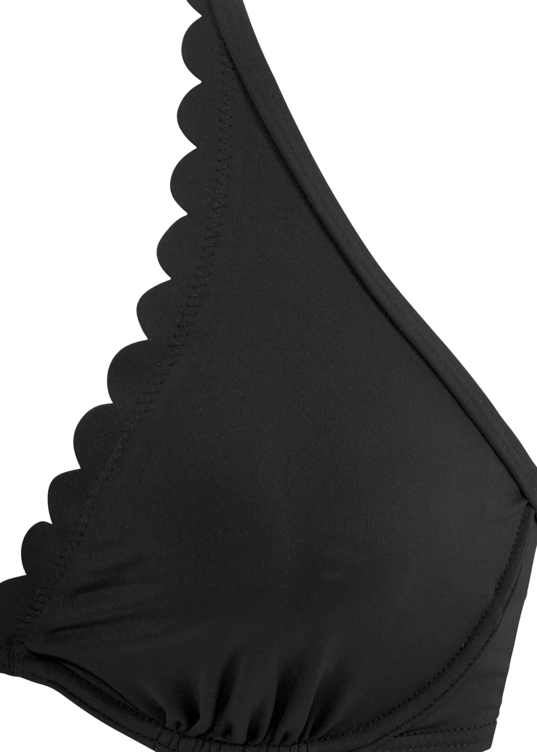 Bikinis|LASCANA Bügel-Bikini-Top schwarz