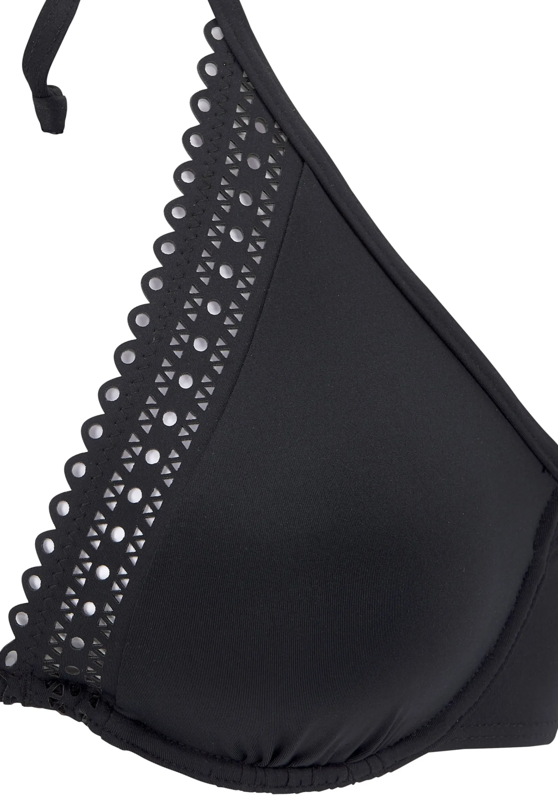 Bikinis|s.Oliver Bügel-Bikini-Top schwarz