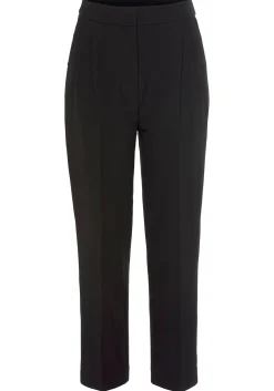 Strandmode|LASCANA Bügelfaltenhose schwarz