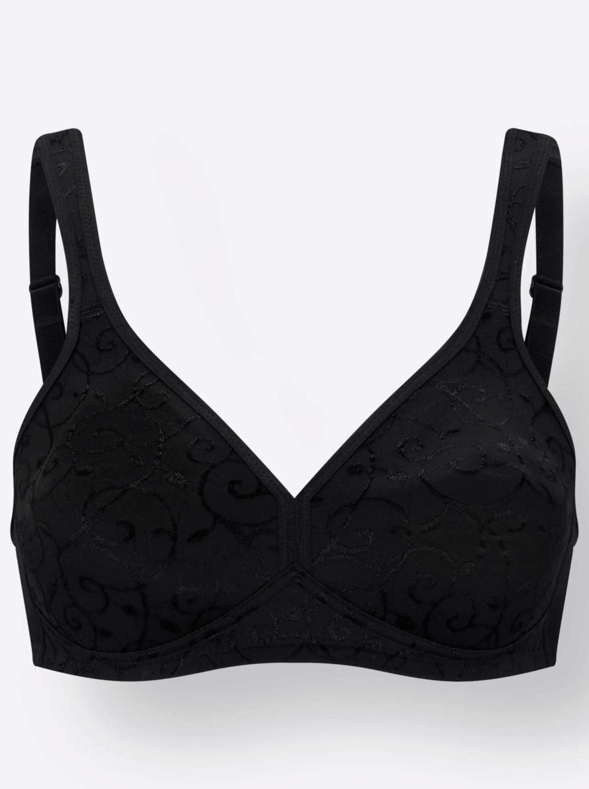 Bhs|Triumph BH ohne Bügel schwarz