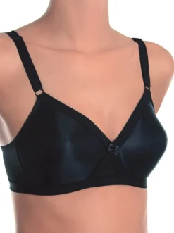 Bhs|Sassa BH ohne Bügel weiß+schwarz