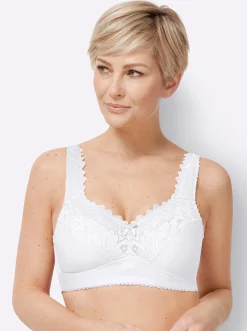 Bhs|wäschepur BH ohne Bügel weiß