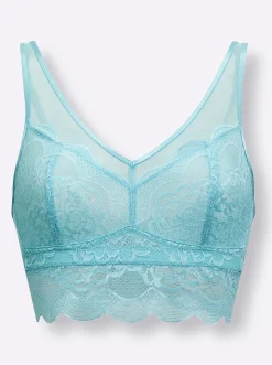 Bhs|wäschepur BH ohne Bügel aquamarin