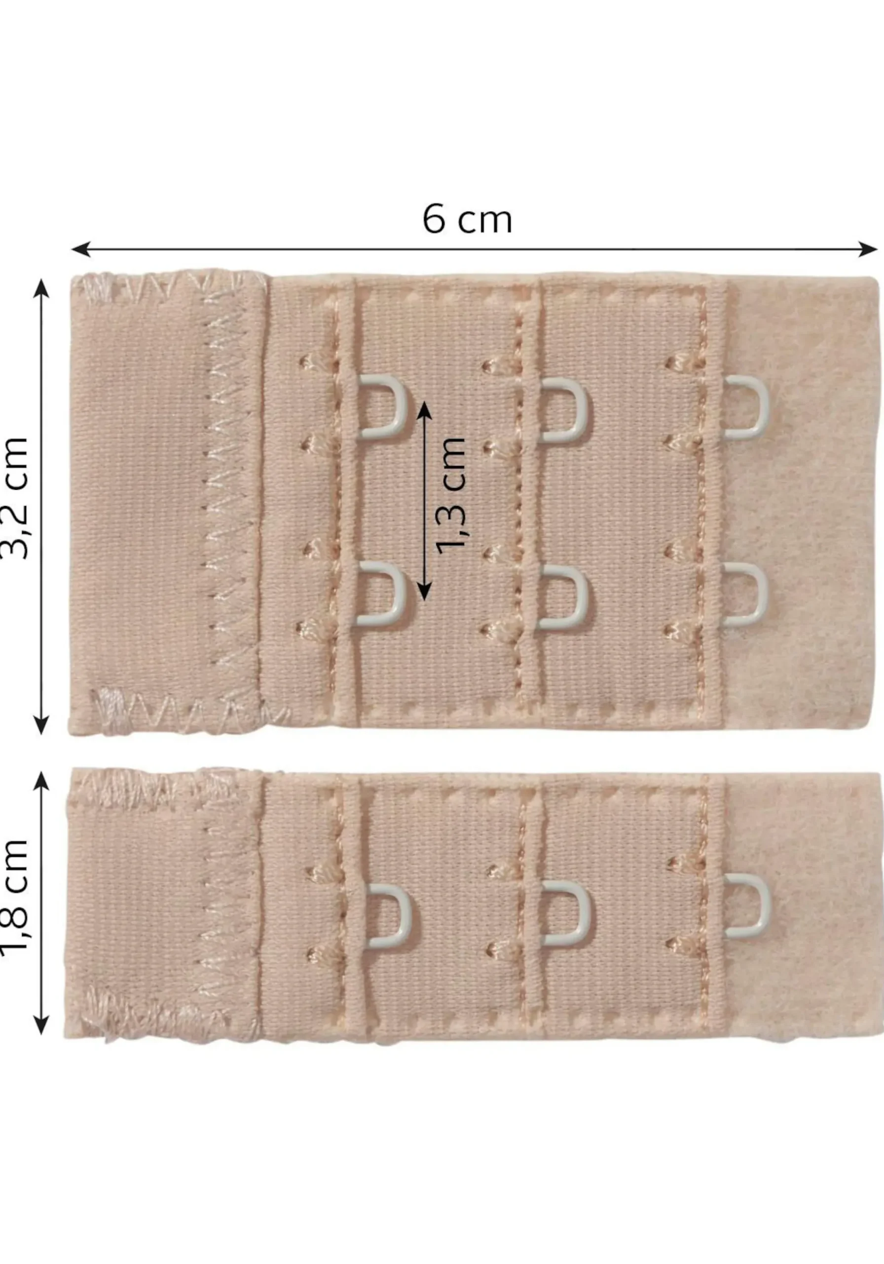 Bhs|LASCANA BH-Verlängerung 1xcaramel.1xweiß,1xschwarz