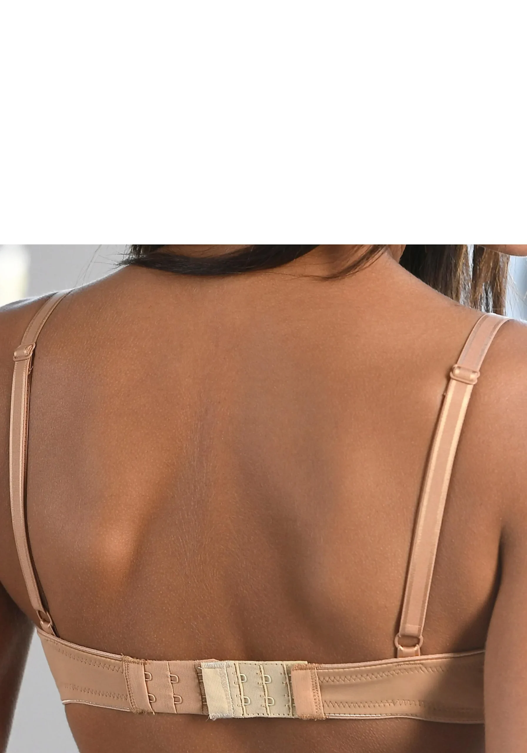 Bhs|LASCANA BH-Verlängerung 1xcaramel.1xweiß,1xschwarz