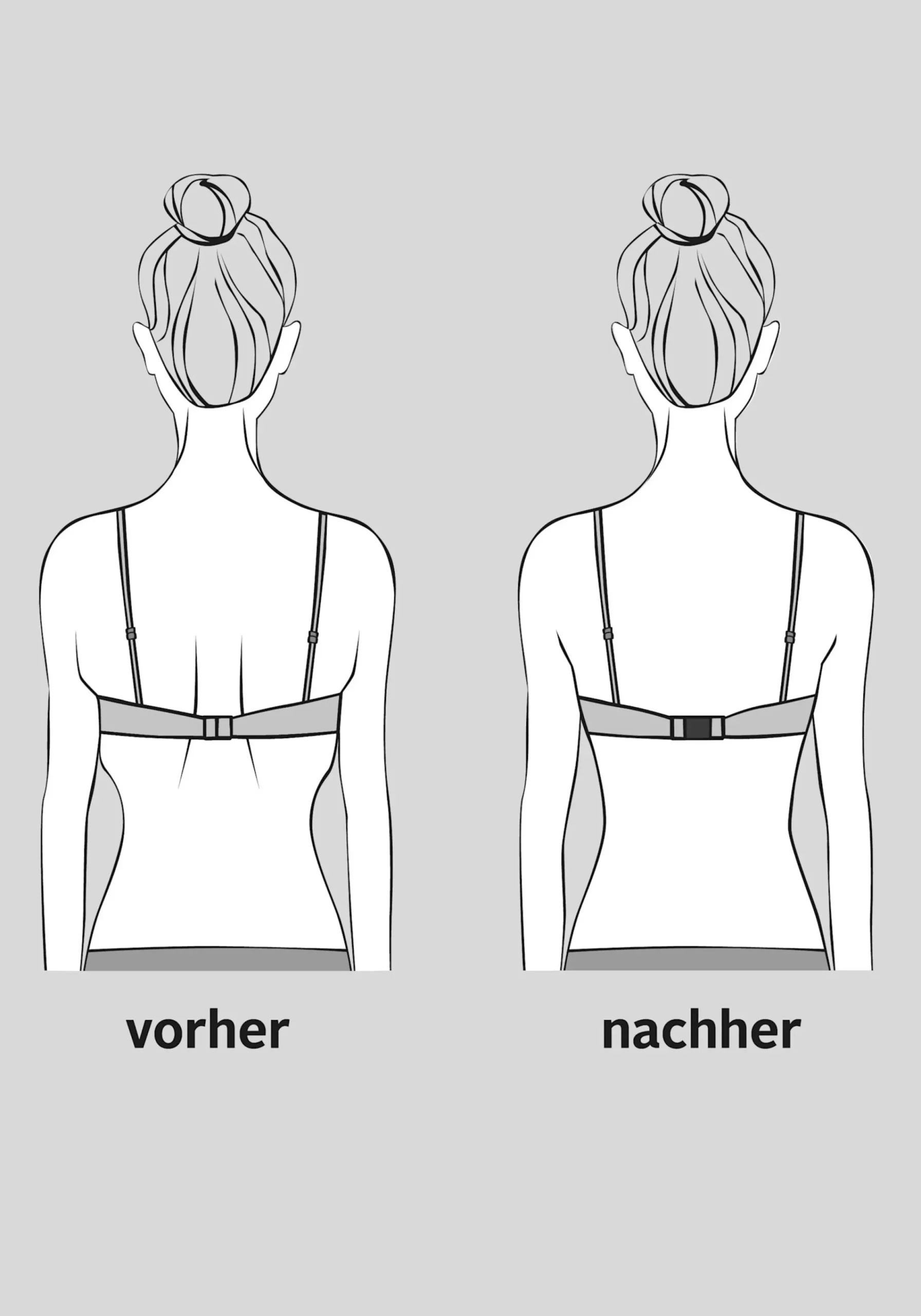 Bhs|LASCANA BH-Verlängerung 1xcaramel.1xweiß,1xschwarz