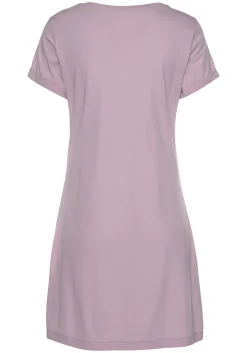 Nachtwäsche|Vivance Dreams Bigshirt lila