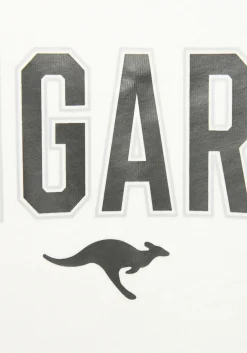 Nachtwäsche|KangaROOS Bigshirt schwarz-weiß
