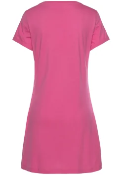 Nachtwäsche|Shirts|Vivance Dreams Bigshirt pink