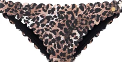 Bikinis|LASCANA Bikini-Hose braun-bedruckt