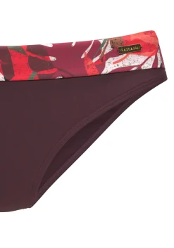 Bikinis|LASCANA Bikini-Hose rotbedruckt