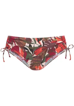 Bikinis|LASCANA Bikini-Hose rotbedruckt