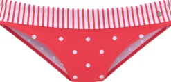 Bikinis|s.Oliver Bikini-Hose rot-weiß
