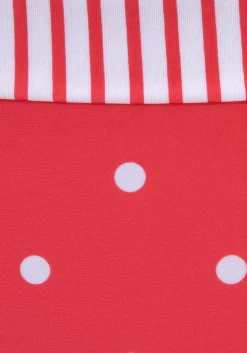 Bikinis|s.Oliver Bikini-Hose rot-weiß