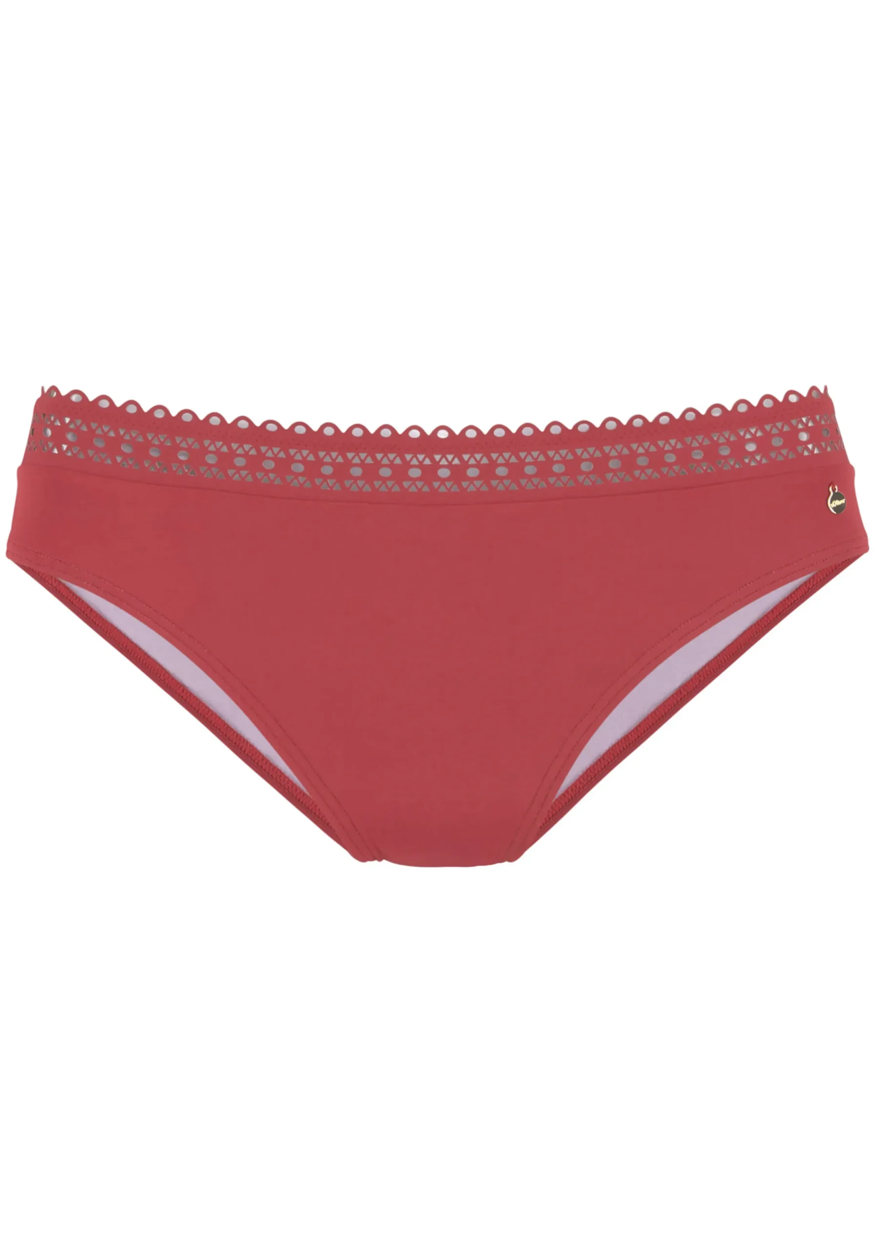 Bikinis|s.Oliver Bikini-Hose rostrot