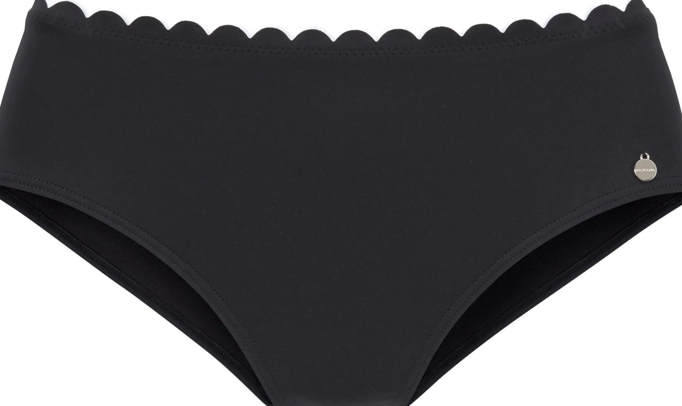 Bikinis|LASCANA Bikini-Hose schwarz-weiß