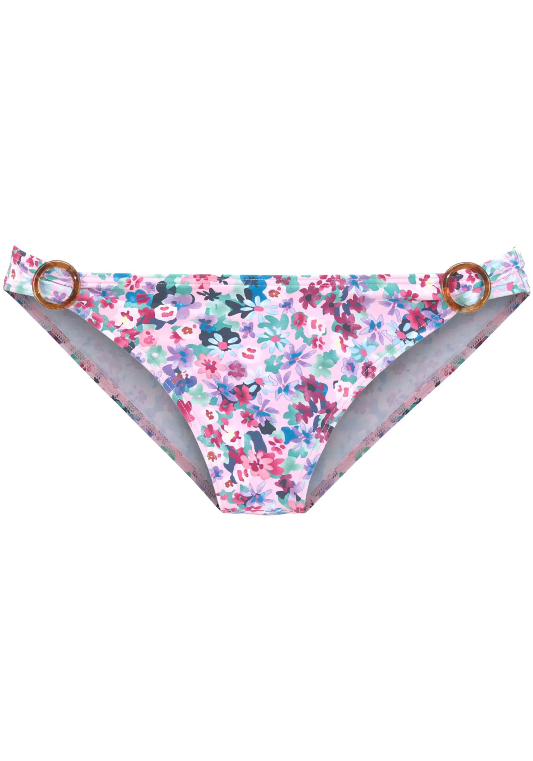 Bikinis|s.Oliver Bikini-Hose lila-bedruckt