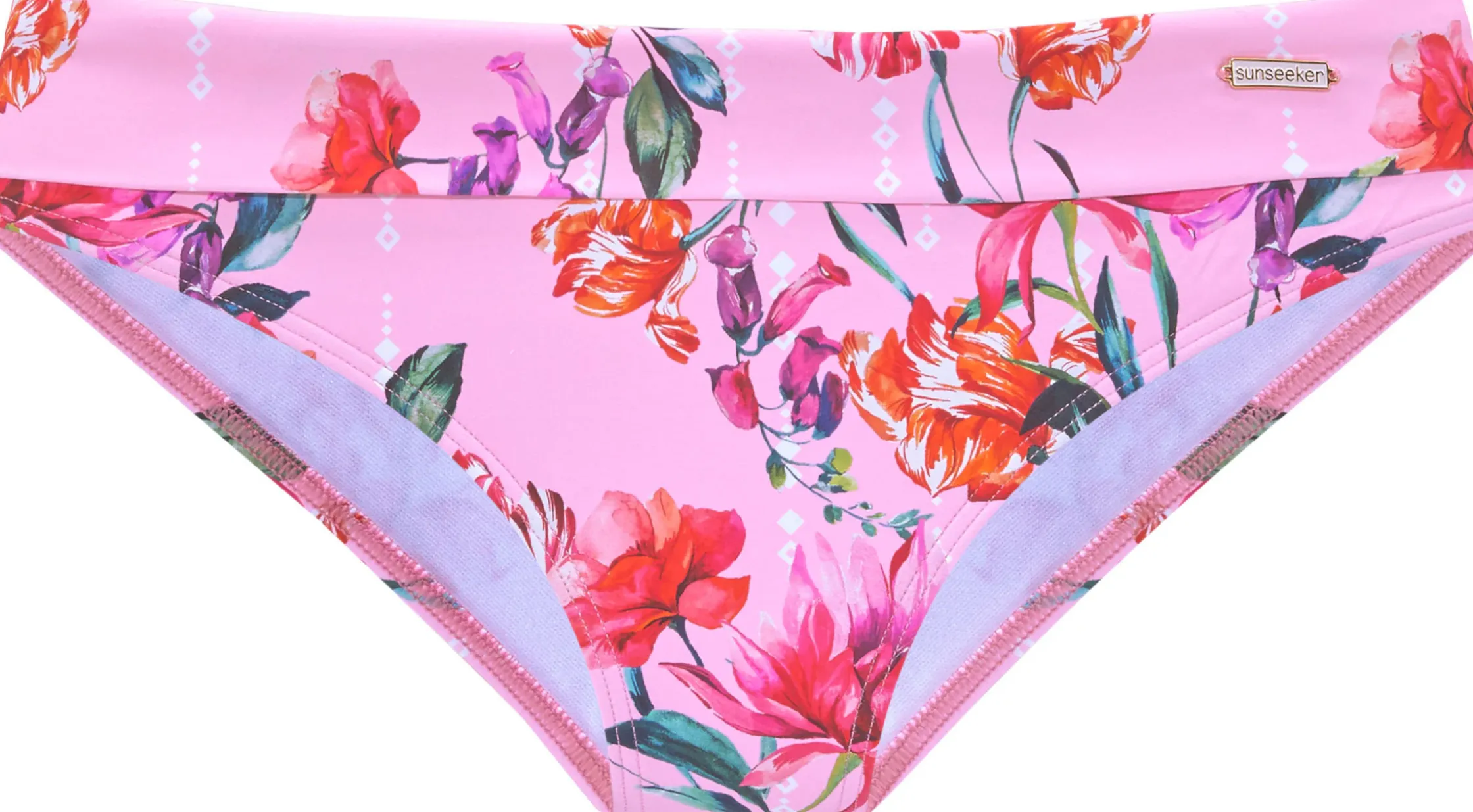 Bikinis|Sunseeker Bikini-Hose rosa-bedruckt