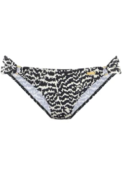 Bikinis|LASCANA Bikini-Hose schwarz-creme