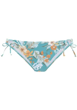 Bikinis|Sunseeker Bikini-Hose aquablau-bedruckt