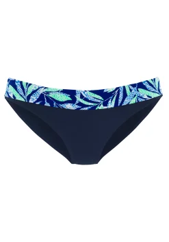Bikinis|Vivance Bikini-Hose blaubedruckt