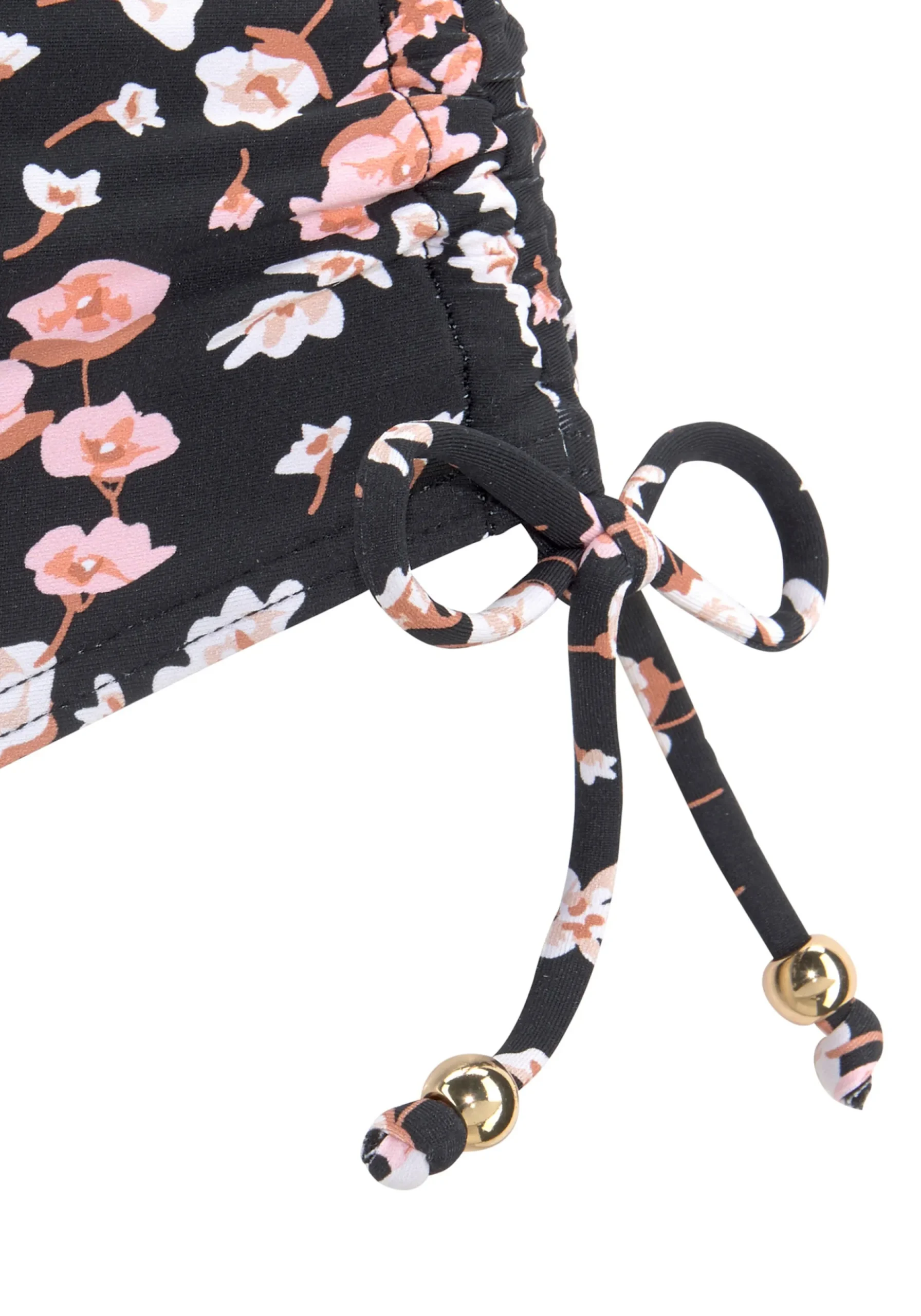 Bikinis|LASCANA Bikini-Hose schwarz-bedruckt