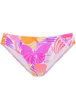 Bikinis|Sunseeker Bikini-Hose lila-orange