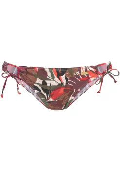 Bikinis|LASCANA Bikini-Hose rotbedruckt