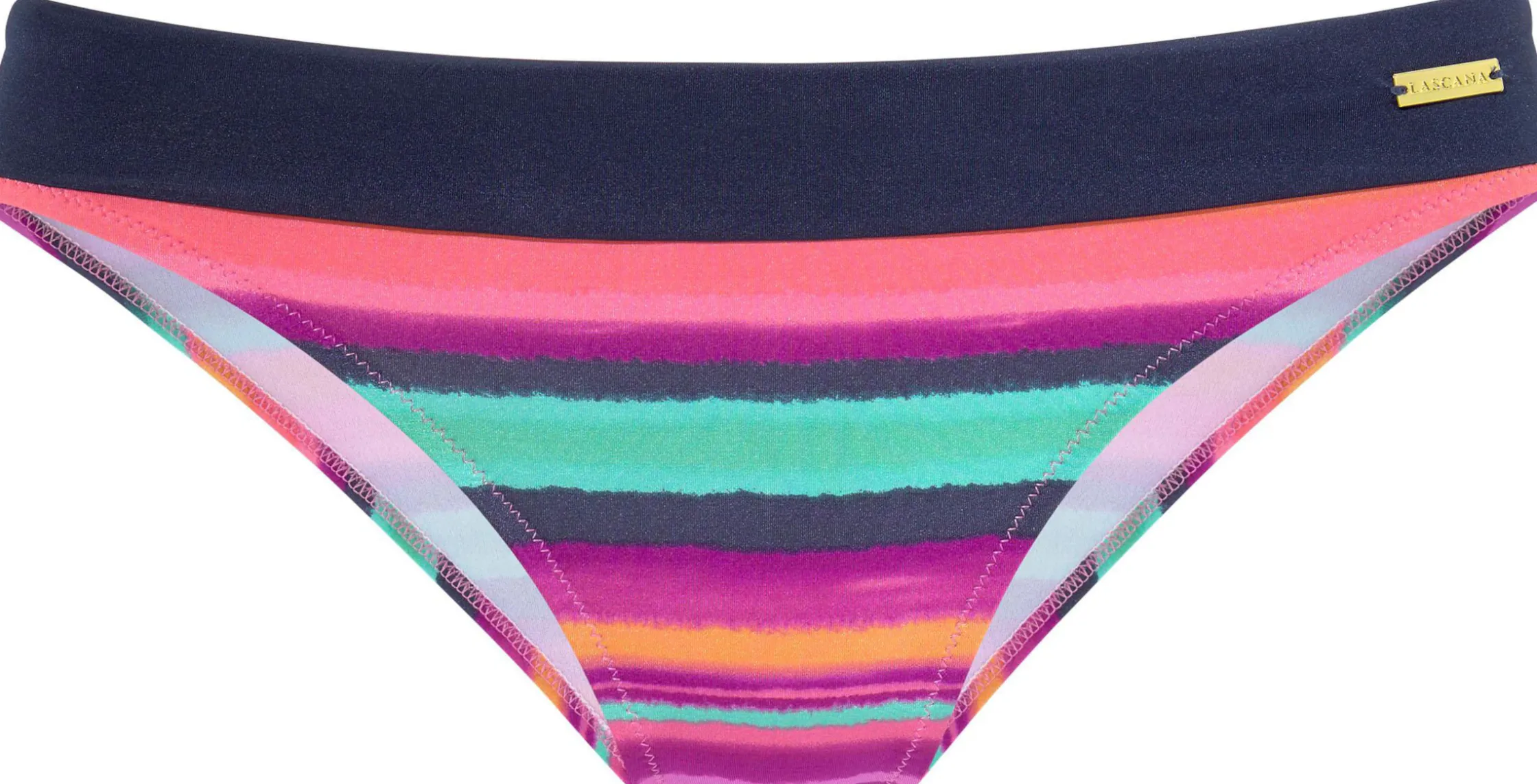 Bikinis|LASCANA Bikini-Hose bunt-gestreift