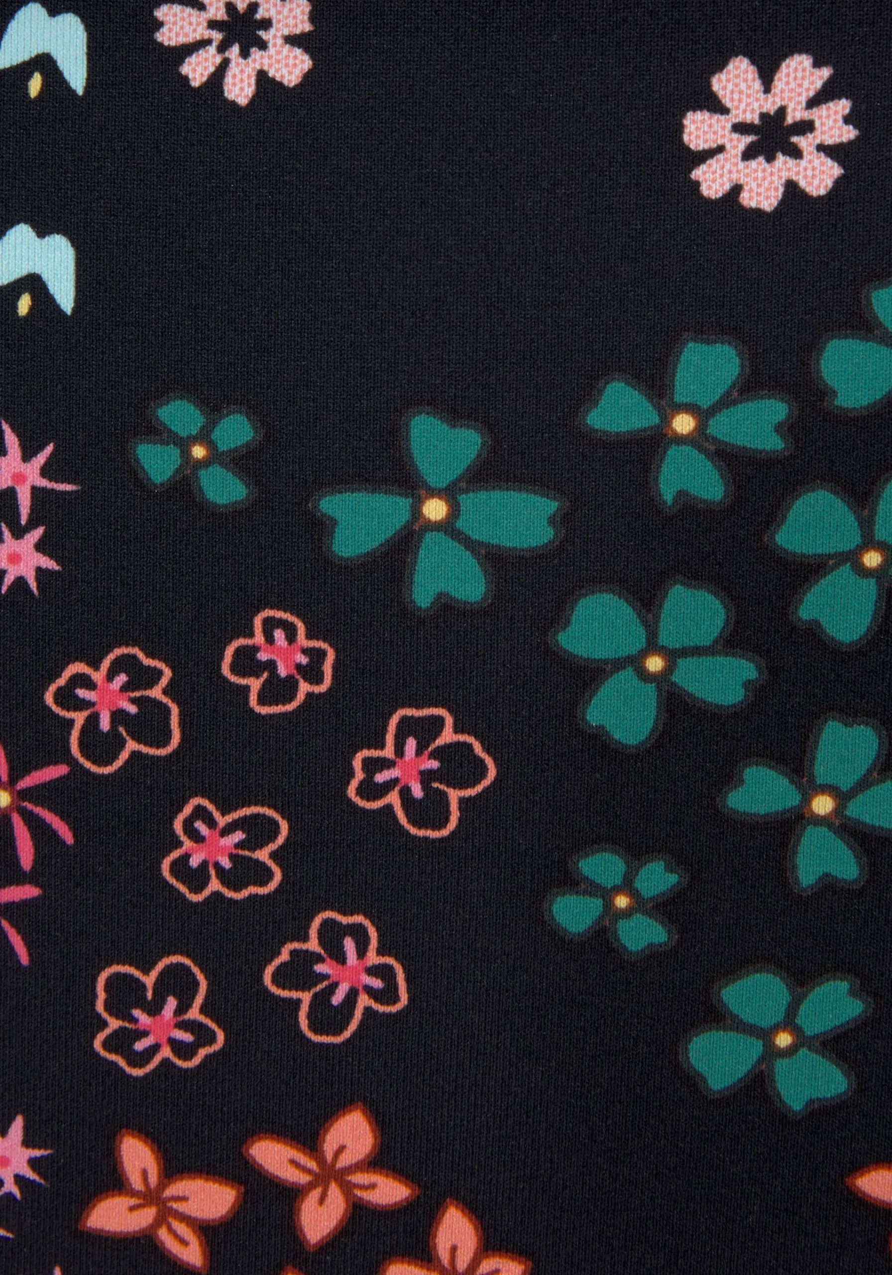 Bikinis|s.Oliver Bikini-Hose schwarz-bedruckt