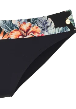 Bikinis|LASCANA Bikini-Hose schwarzbedruckt