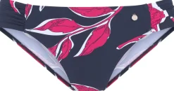 Bikinis|LASCANA Bikini-Hose marine-bedruckt