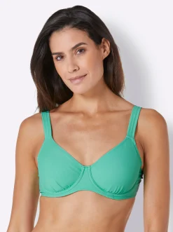 Bikinis|feel good Bikini-Oberteil blaugrün