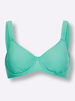 Bikinis|feel good Bikini-Oberteil blaugrün