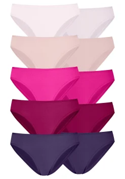 Unterhosen|petite fleur Bikinislip beere