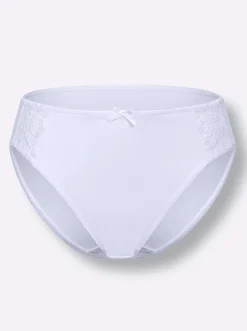 Unterhosen| Bikinislip weiß
