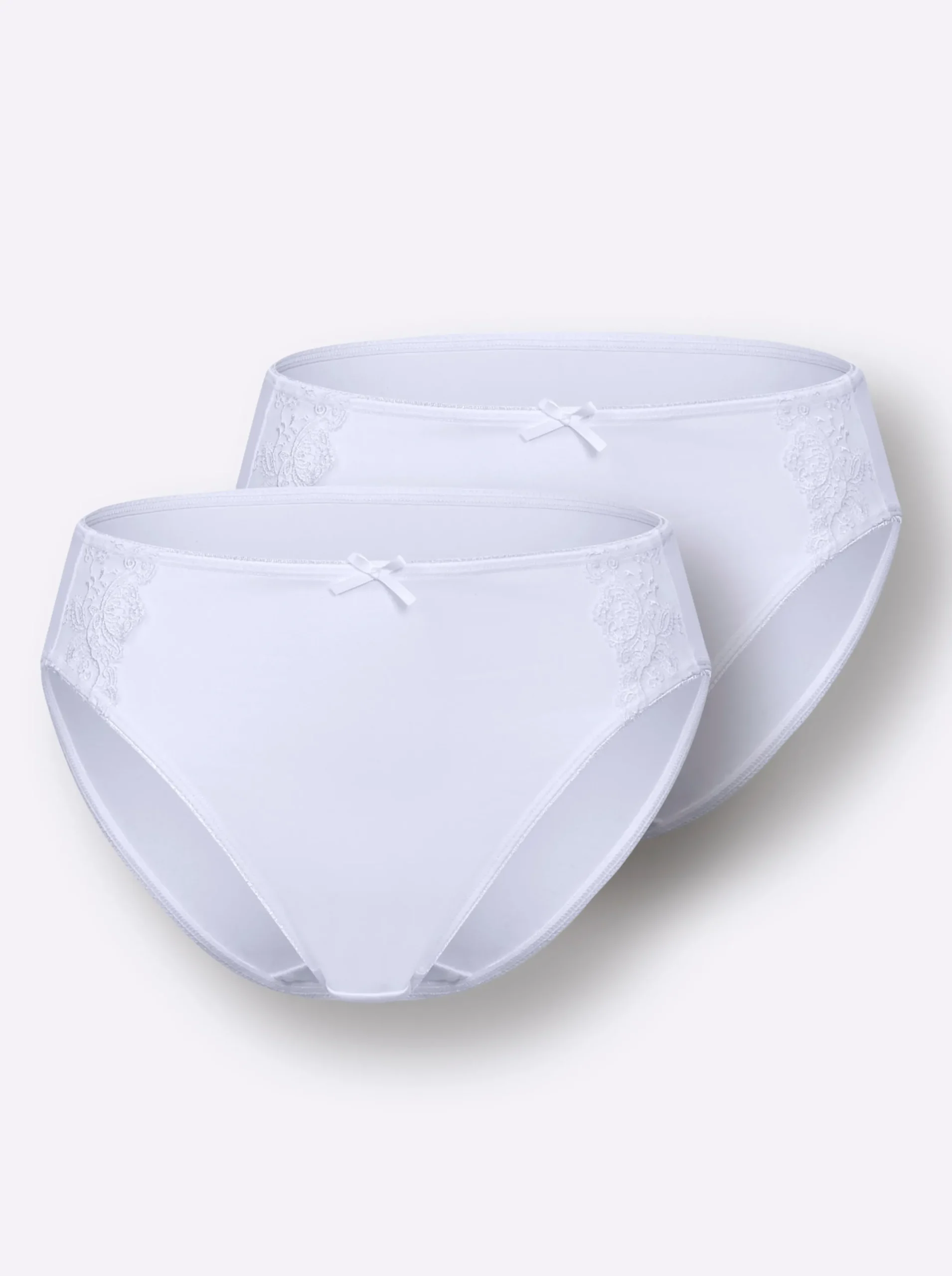 Unterhosen| Bikinislip weiß