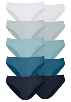 Unterhosen|petite fleur Bikinislip blau