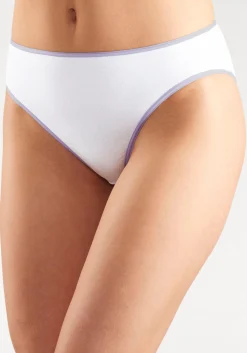 Unterhosen|petite fleur Bikinislip weiß,graumeliert