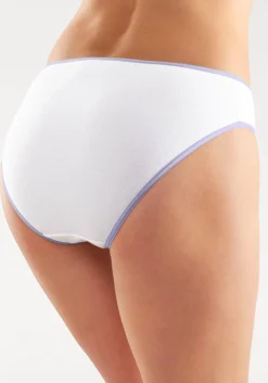 Unterhosen|petite fleur Bikinislip weiß,graumeliert