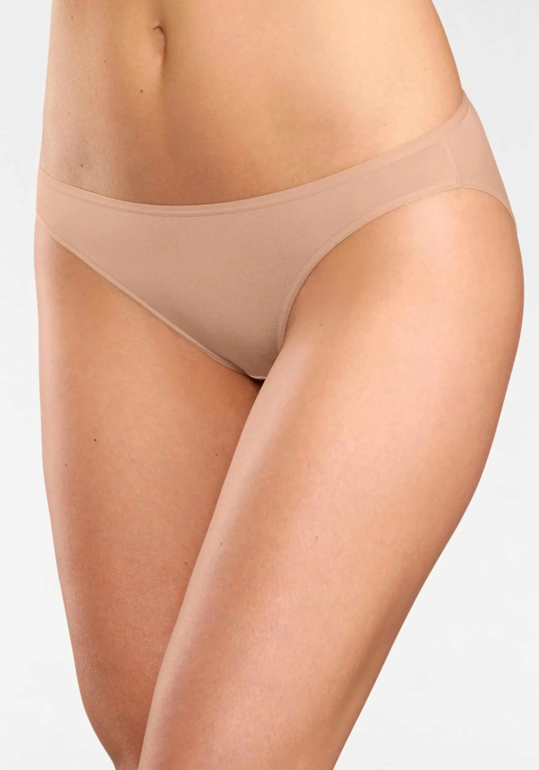 Unterhosen|LASCANA Bikinislip beige